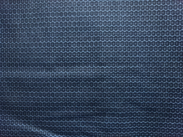  亀甲絣柄織り出し西陣お召男物着物アンサンブル(キングサイズ)